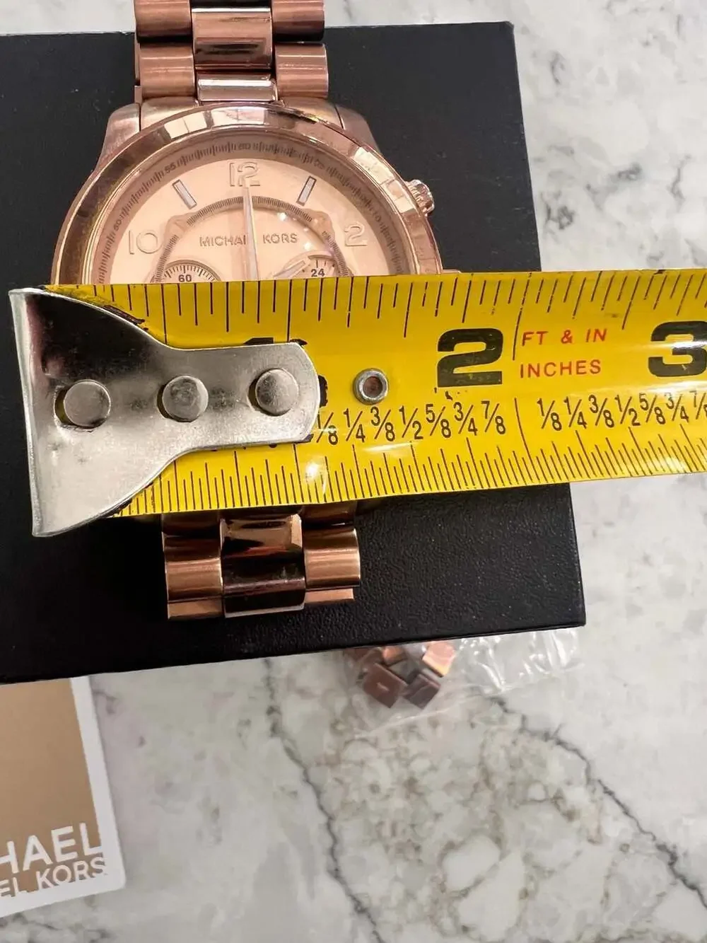 Michael Kors Rose Gold Chronograph Watch